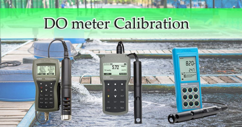 DO meter calibration